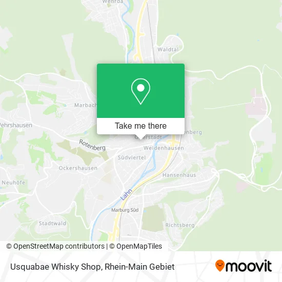 Карта Usquabae Whisky Shop