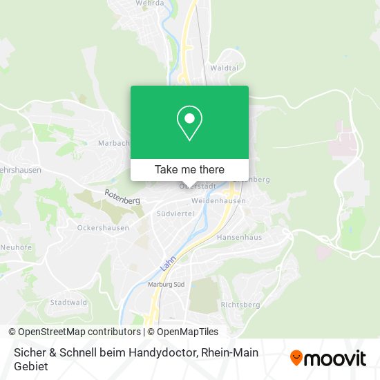 Sicher & Schnell beim Handydoctor map
