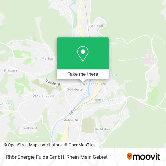 Карта RhönEnergie Fulda GmbH