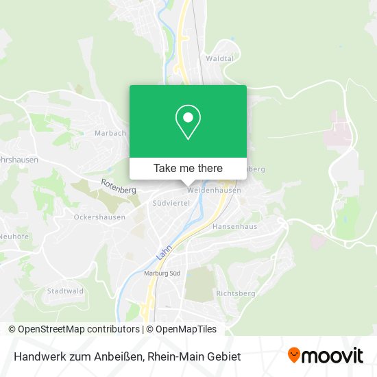 Handwerk zum Anbeißen map