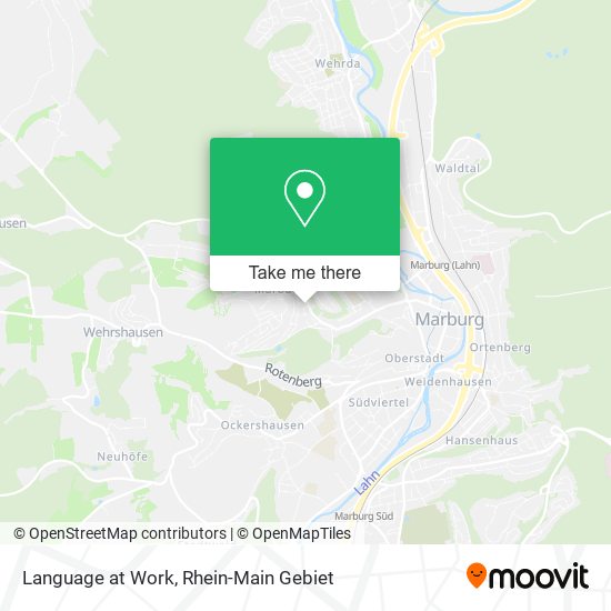 Language at Work map
