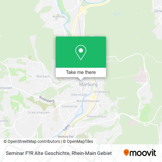 Seminar F?R Alte Geschichte map