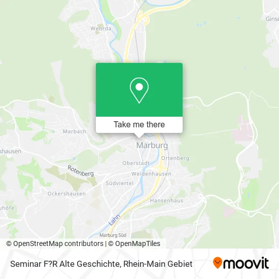 Карта Seminar F?R Alte Geschichte