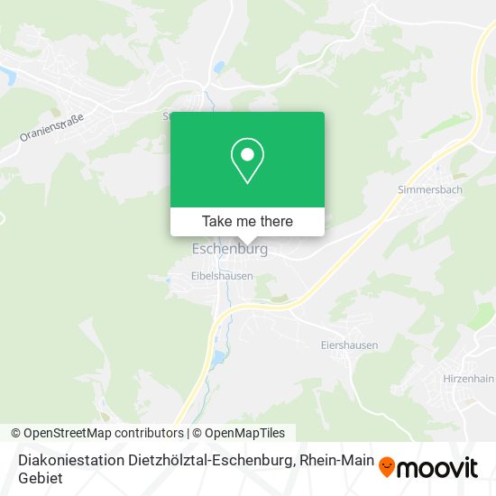 Diakoniestation Dietzhölztal-Eschenburg map