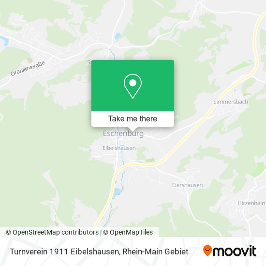 Turnverein 1911 Eibelshausen map