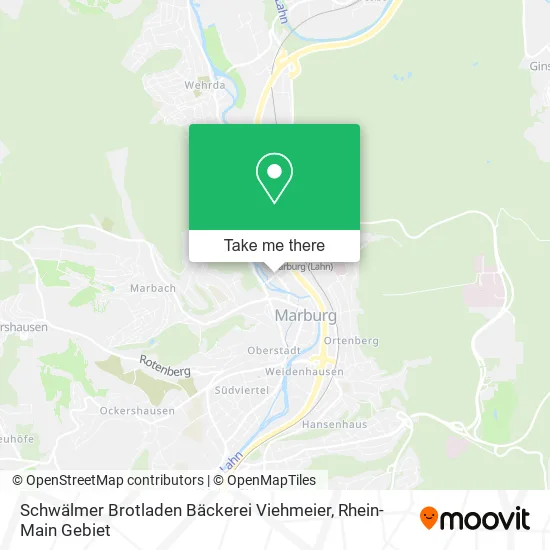 Карта Schwälmer Brotladen Bäckerei Viehmeier