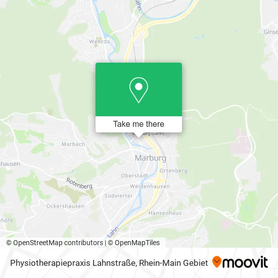 Карта Physiotherapiepraxis Lahnstraße