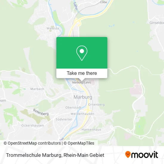 Карта Trommelschule Marburg