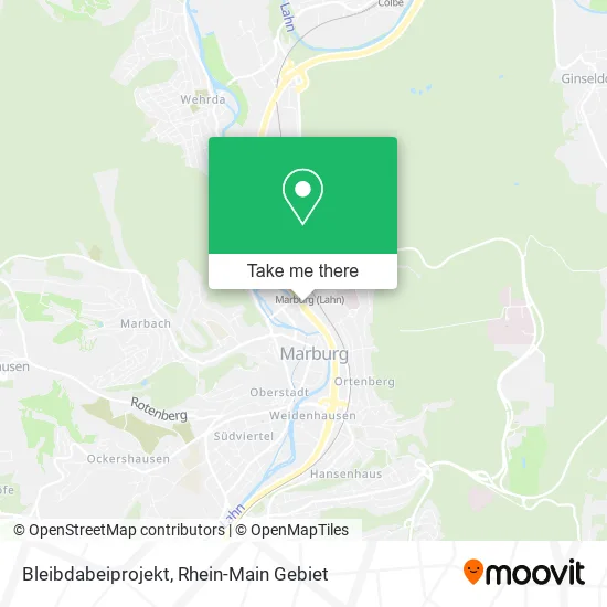 Карта Bleibdabeiprojekt