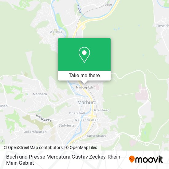 Buch und Presse Mercatura Gustav Zeckey map