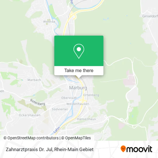 Карта Zahnarztpraxis Dr. Jul
