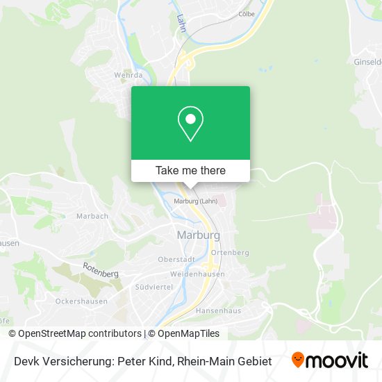 Devk Versicherung: Peter Kind map