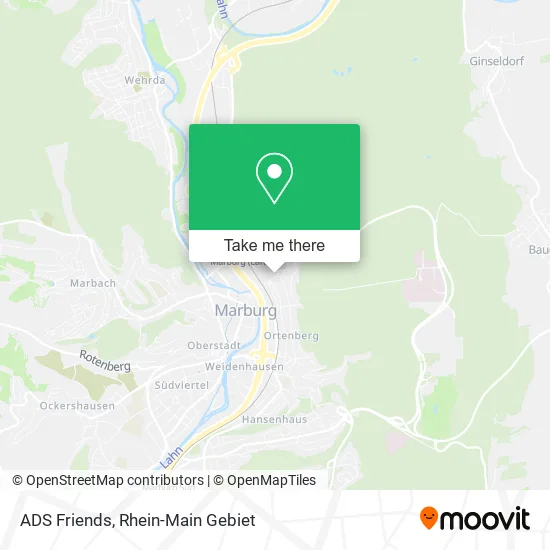 Карта ADS Friends