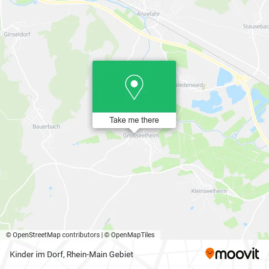 Карта Kinder im Dorf