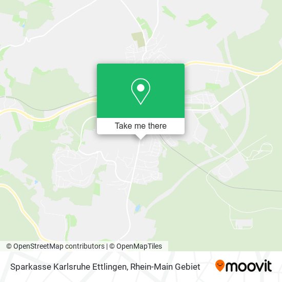 Sparkasse Karlsruhe Ettlingen map