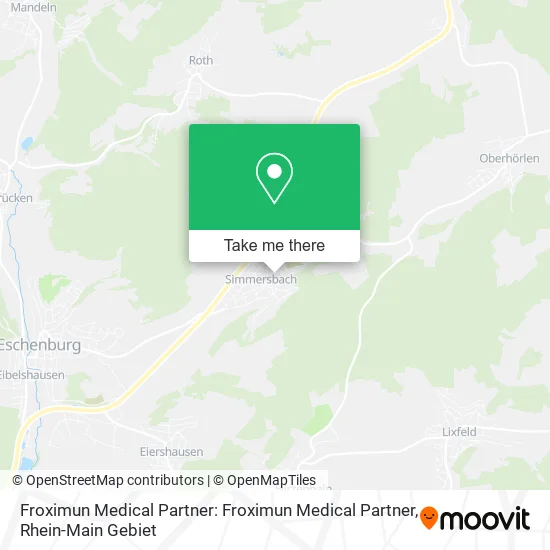 Карта Froximun Medical Partner: Froximun Medical Partner