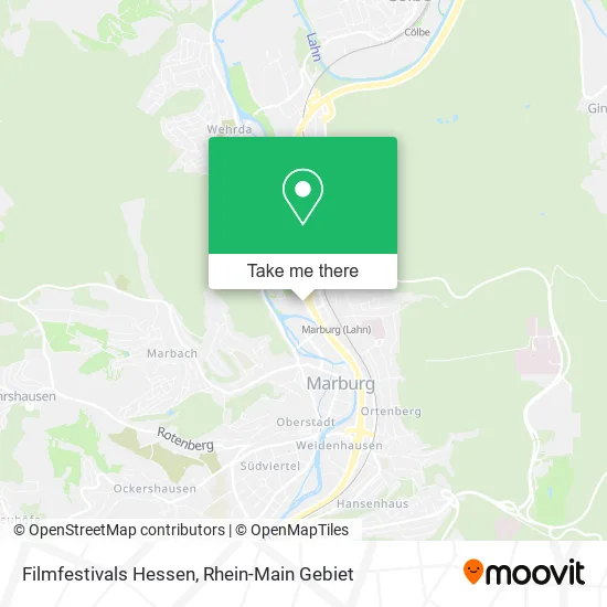 Filmfestivals Hessen map