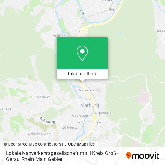 Lokale Nahverkehrsgesellschaft mbH Kreis Groß-Gerau map