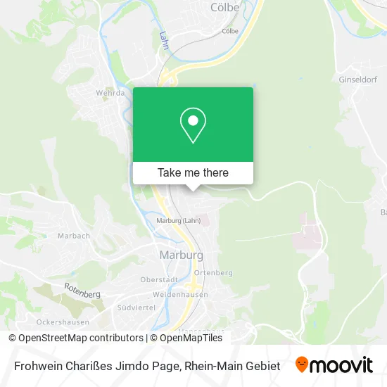 Frohwein Charißes Jimdo Page map