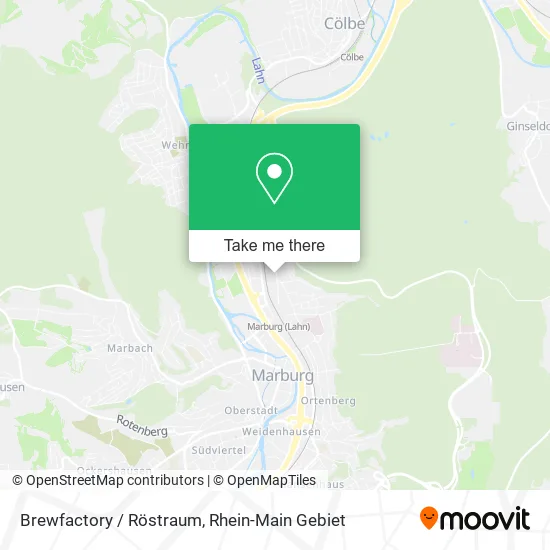 Brewfactory / Röstraum map