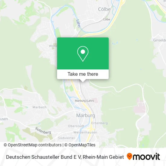 Карта Deutschen Schausteller Bund E V