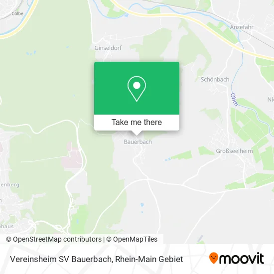 Карта Vereinsheim SV Bauerbach