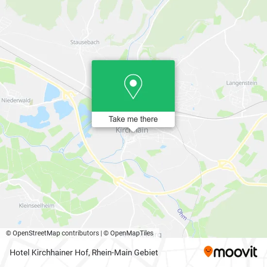 Карта Hotel Kirchhainer Hof