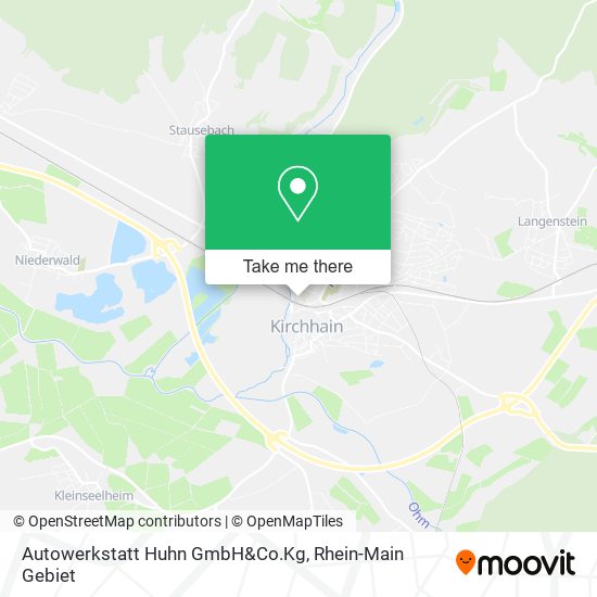 Autowerkstatt Huhn GmbH&Co.Kg map