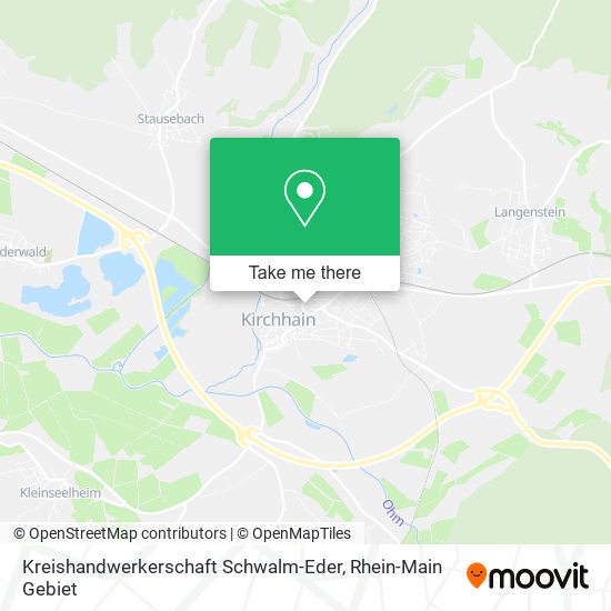 Kreishandwerkerschaft Schwalm-Eder map