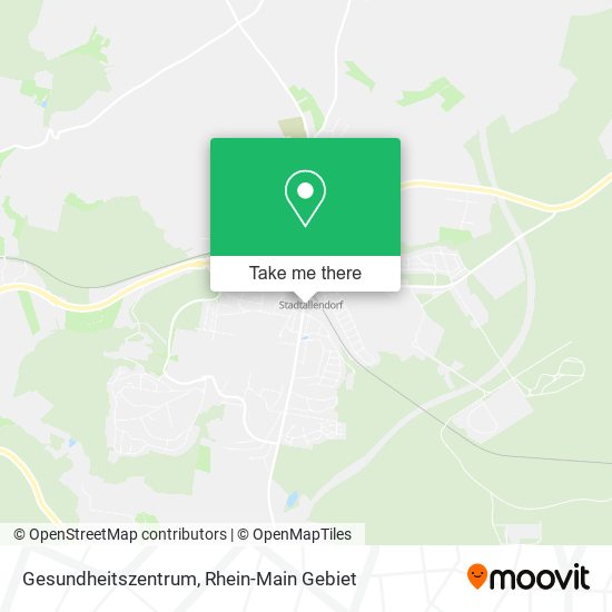 Карта Gesundheitszentrum