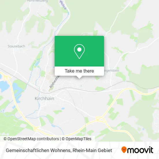 Карта Gemeinschaftlichen Wohnens