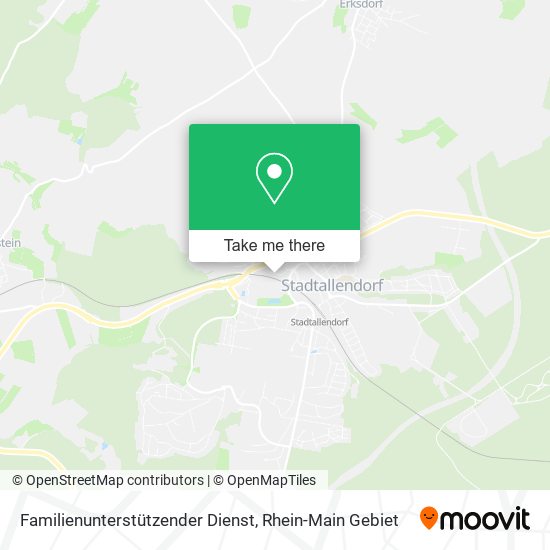 Familienunterstützender Dienst map