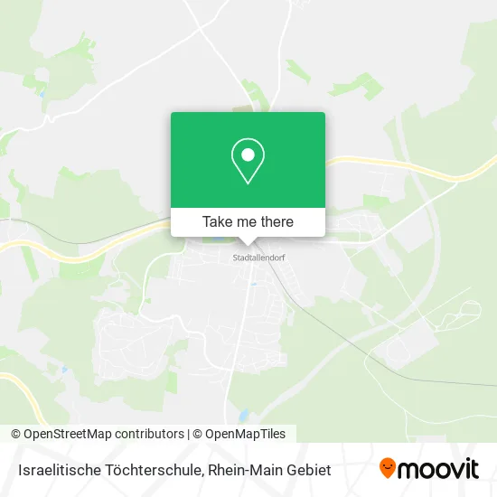 Карта Israelitische Töchterschule