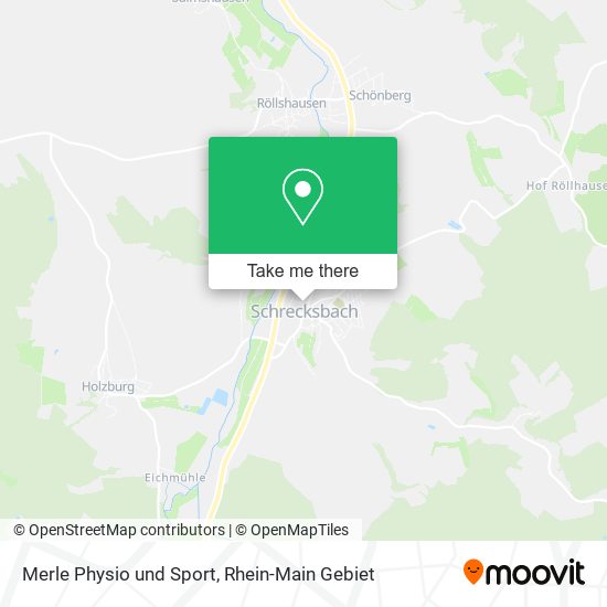 Карта Merle Physio und Sport