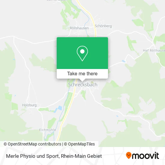 Карта Merle Physio und Sport