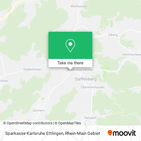 Карта Sparkasse Karlsruhe Ettlingen
