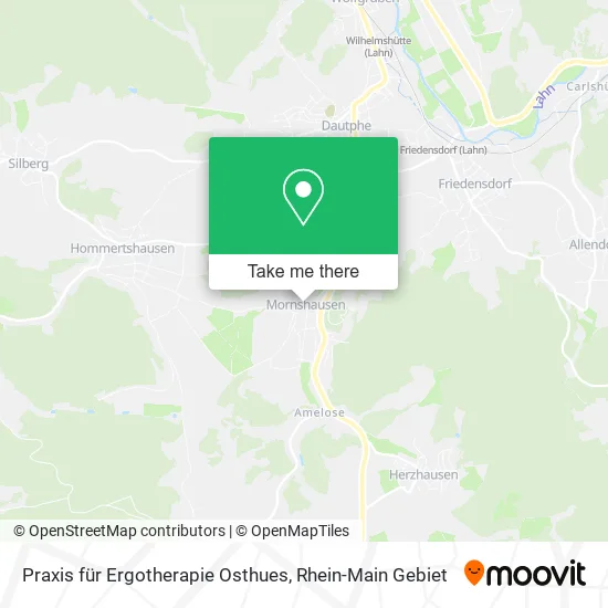 Карта Praxis für Ergotherapie Osthues