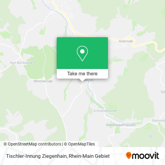 Tischler-Innung Ziegenhain map