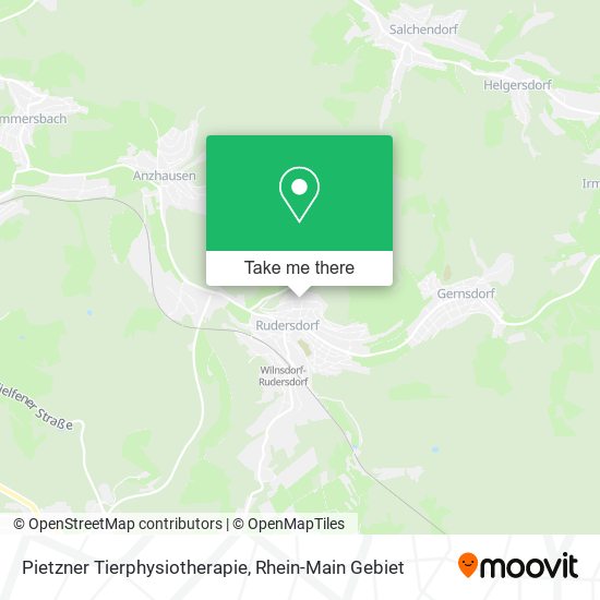 Pietzner Tierphysiotherapie map