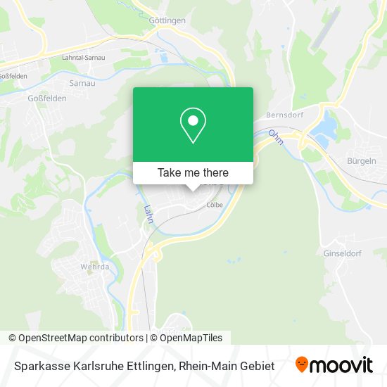 Карта Sparkasse Karlsruhe Ettlingen
