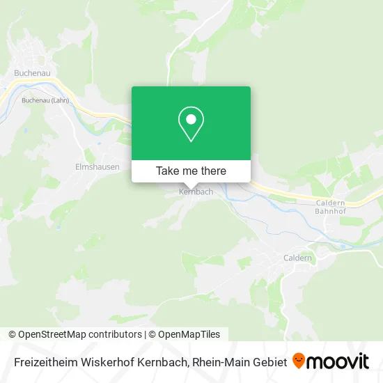 Карта Freizeitheim Wiskerhof Kernbach