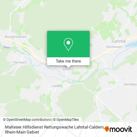 Malteser Hilfsdienst Rettungswache Lahntal-Caldern map