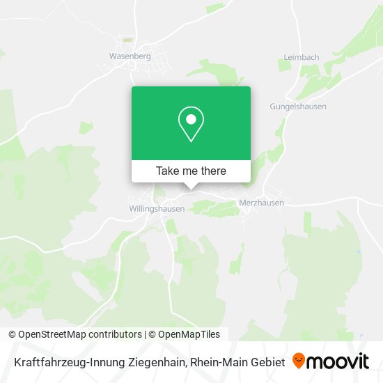 Kraftfahrzeug-Innung Ziegenhain map