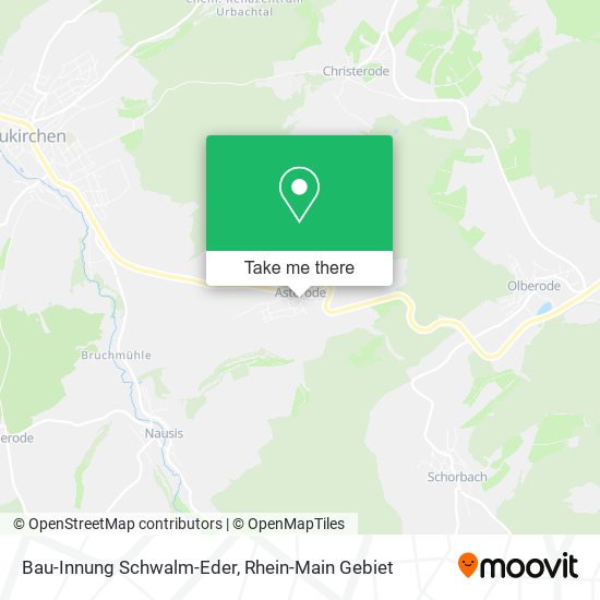 Bau-Innung Schwalm-Eder map