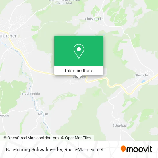 Карта Bau-Innung Schwalm-Eder