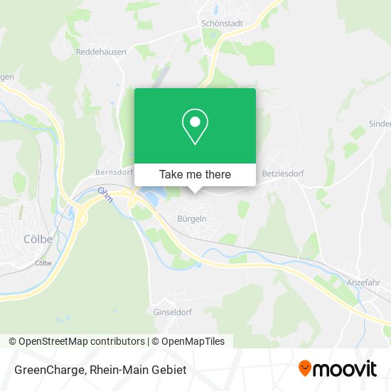 GreenCharge map