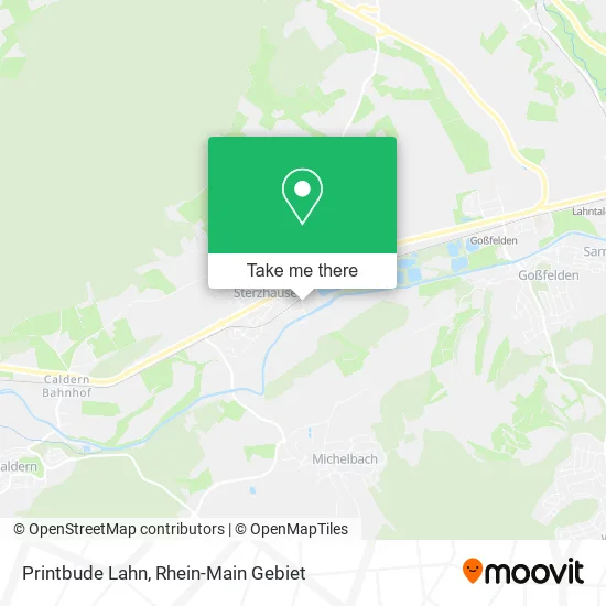 Карта Printbude Lahn