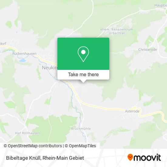 Карта Bibeltage Knüll