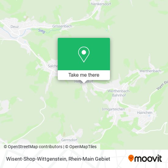 Карта Wisent-Shop-Wittgenstein