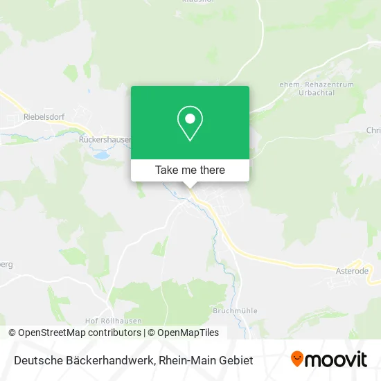 Карта Deutsche Bäckerhandwerk